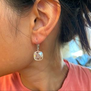 Swarovski crystal drop earrings
